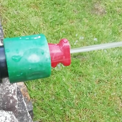 Water nozzle  Gardena compatible little water  high pressure