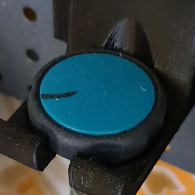 Pegboard holder for wolfcraft silicone gun