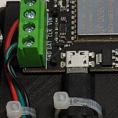 Pixelblaze PCB holder mount