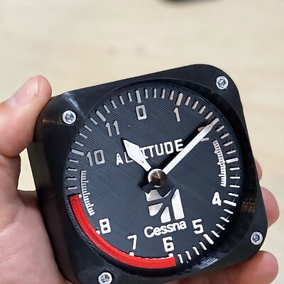 Cessna Altitude clock
