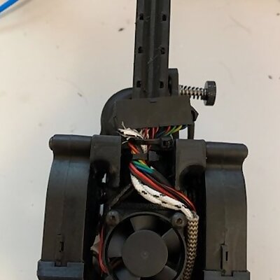 Jubilee Toolchanger Extruder assembly for Dragon Hotend using E3D toolplate and Orbiter V15 Extruder