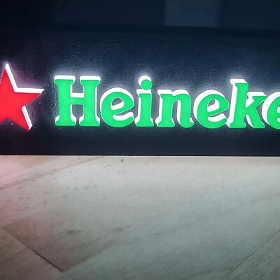 Heineken Lamp Logo