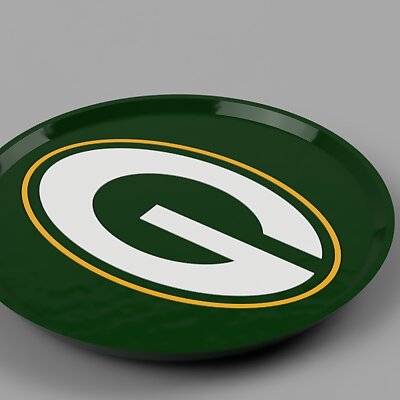 Greenbay Packers Beercoaster for single extruder
