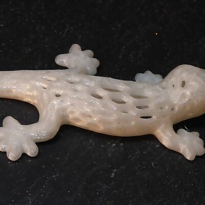 Voronoi Style Gecko