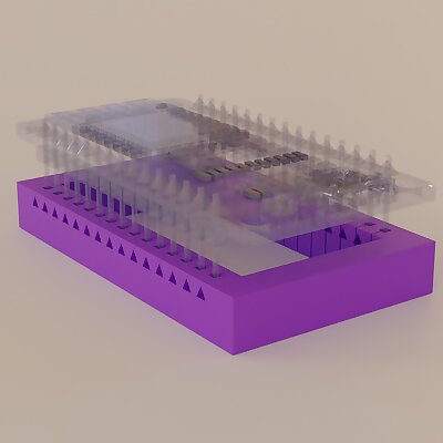 Parametric Breakout Board Sockets ESP8266 NodeMCU Arduino Nano etc
