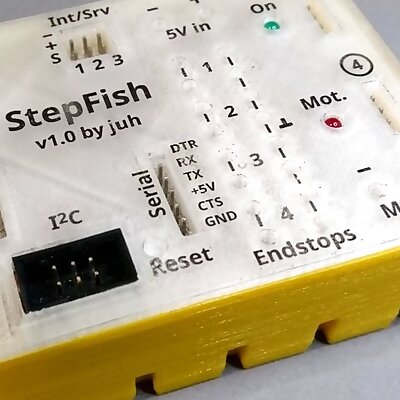 StepFish fischertechnik I2C stepper motor controller