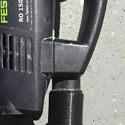 Festool RO 150 FEQ Adapter auf Staubsauger
