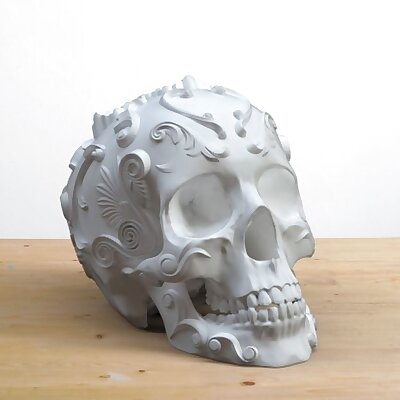 Ornament Skull 2