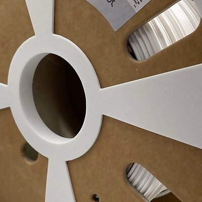 Cardboard Spool Protector outinside Extrudr Filament  Solvespace