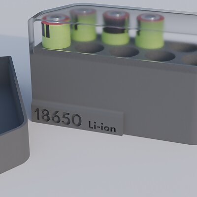 10x 18650 Battery holdercase