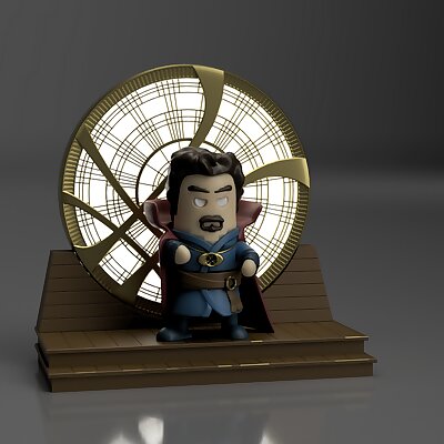 Dioramas for Wekster Mini  Dr Strange not included
