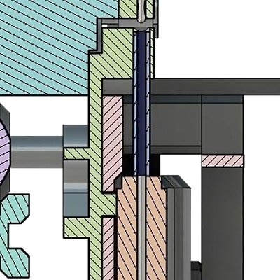 MicroSwiss DirectDrive AllMetalHotend CR10s Pro Fan Duct for 4010 fans