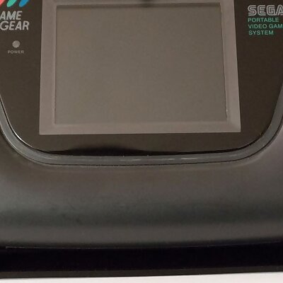Sega Game Gear Display Stand