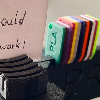 Prusa i3 MK3S postit holder