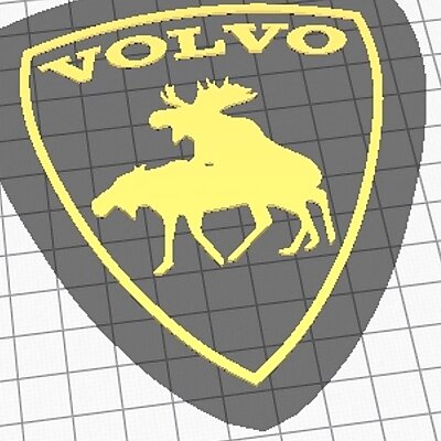 Volvo Truck Moose logo popular version