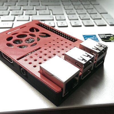 Raspberry Pi case model B  2  3
