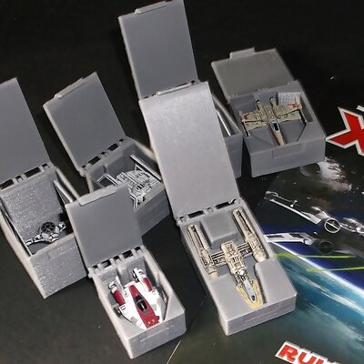 XWing Miniatures game ship boxes