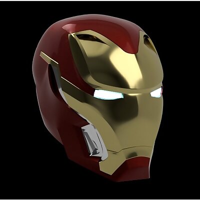 Iron Man Mark 50 Helmet Avengers Infinity War UPDATED