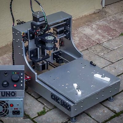 3D Printed Desktop CNC Milling Machine