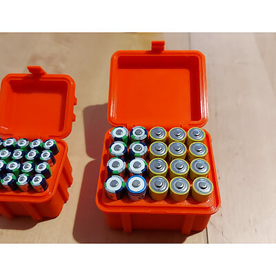 Rugged Box for 20x AA  AAA batteries