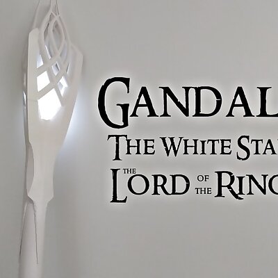 Gandalf The White Staff  The Lord of the Rings