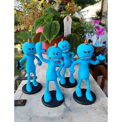 Rick and Morty assortment of Mr Meeseeks