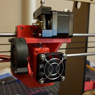 Anet A8 Prusa I3 E3d V6 Upgrade Direct Drive Mount with Print and Hot End Fan Ducts