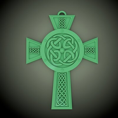 Celtic Cross NecklaceTree OrnamentJewelry Piece