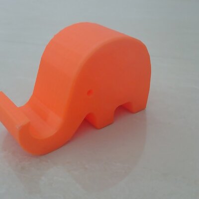 Elephant Phone Holder No supports required