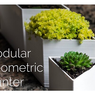 Modular Geometric Planters