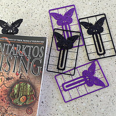 Butterfly Bookmark Business Card