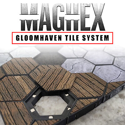 MagHex Tiles for Gloomhaven