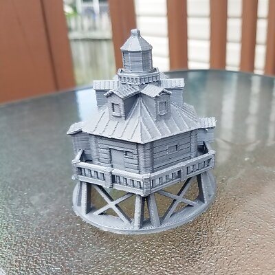 Miniature Thomas Point Shoal Lighthouse