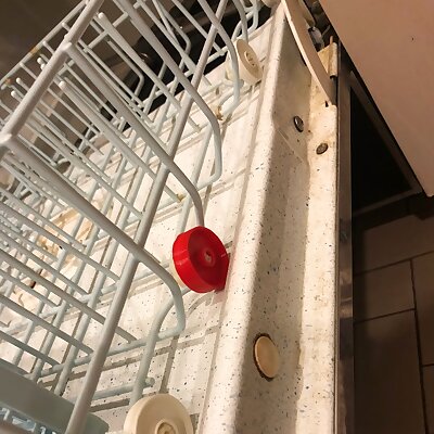 dishwasher wheel for KitchenAid Superba Whisper Quiet