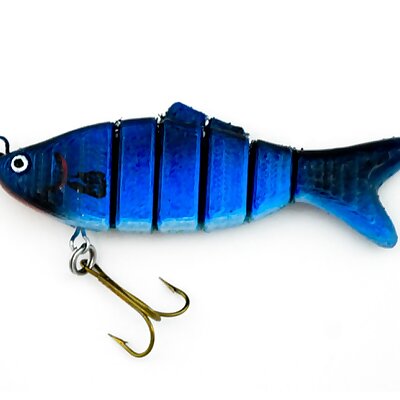 Jointed Swiming Lure Fabric Printing
