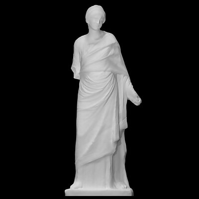 Female statue wearing a chiton