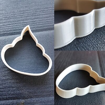Poo Cookie Cutter