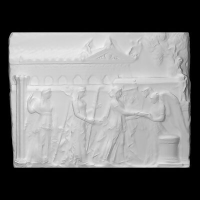 Relief with procession of gods