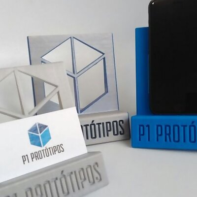P1 Phone  Business Card Stand