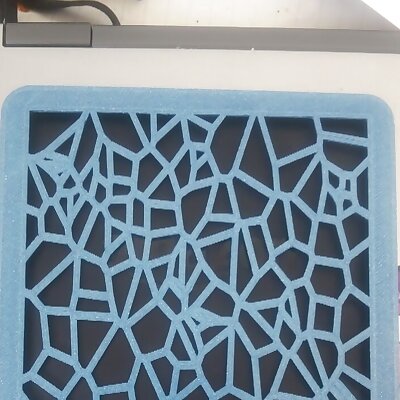 Kindle Case with Voronoi cutout Pattern