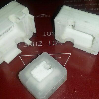 Silicone sock mold for original Geeetech hotend
