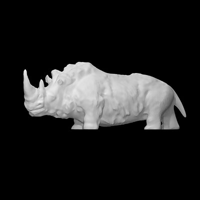 Prehistoric rhinoceros