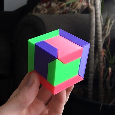 Puzzle Cube easy print no support