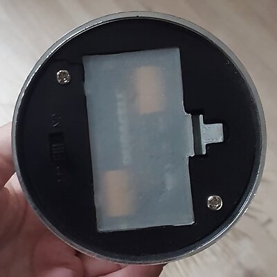 Lamp spare part  battery case