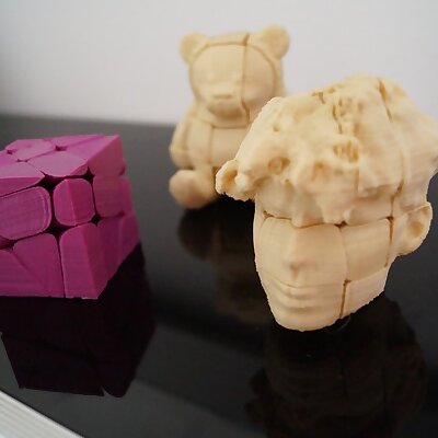 customizable 3d printed rubi´s cube hard to solve easy to customize