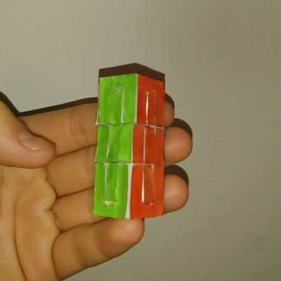 Twisty Cube Slide Puzzle