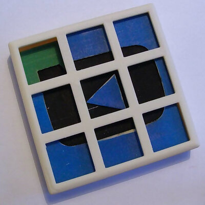 2 layers sliding puzzle