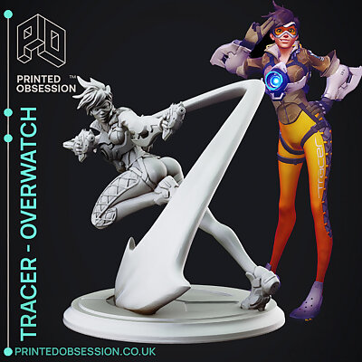 Overwatch  Tracer  Action Pose