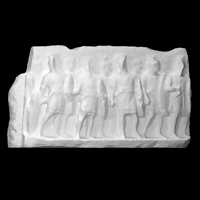 Relief frieze with Roman soldiers