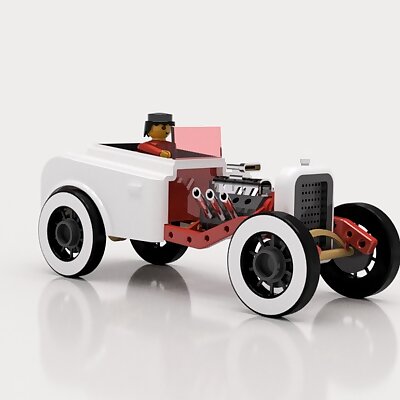 Playmobil 1932 Hot Rod Chassis WIP